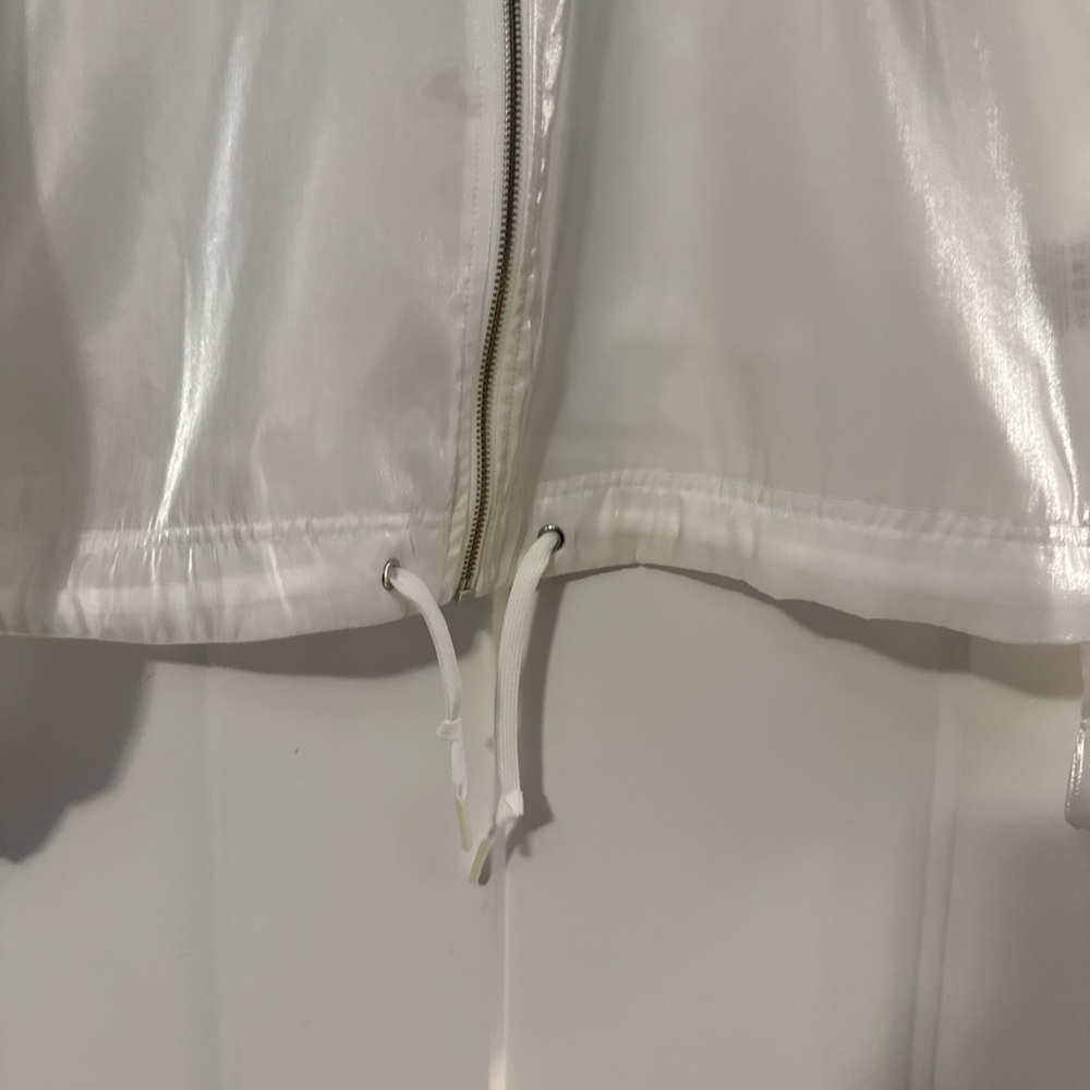 Nike Women's Translucent White Bomber Jacket - Picture 3 of 6